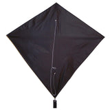 In The Breeze Black Colorfly 30 x 30 Diamond Kite 2996 - Radar Toys