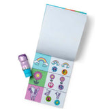Melissa And Doug Sticker WOW! Purple Unicorn Activity Pad - Radar Toys