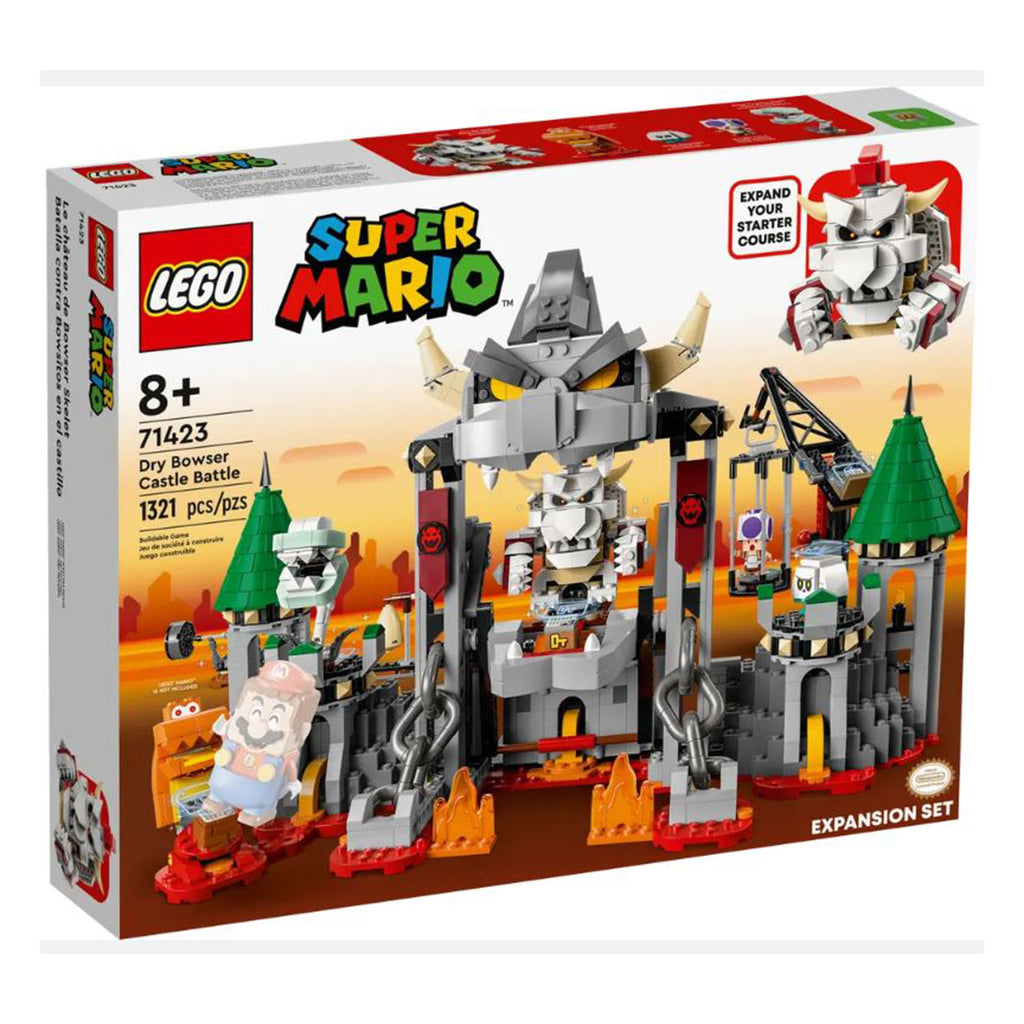 LEGO® Super Mario Dry Bowser Castle Battle Building Set 71423