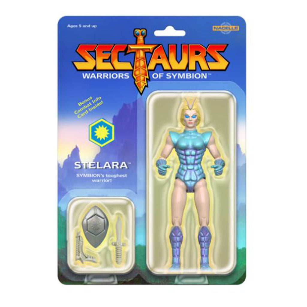 Nacelle Sectaurs Warriors Of Symbion Stellara 7 Inch Action Figure
