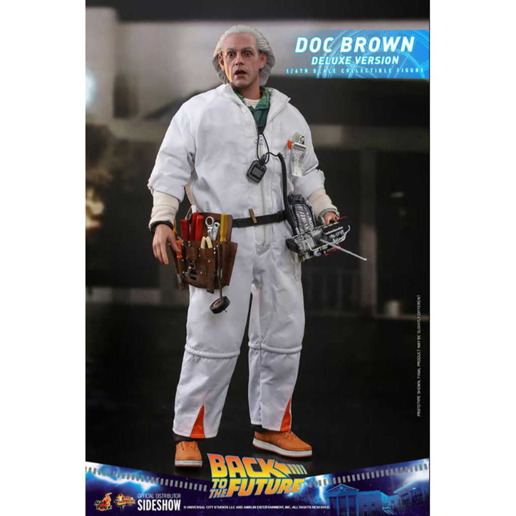 Hot Toys Back To The Future Doc Brown Deluxe Sixth Scale Figure - Radar Toys
