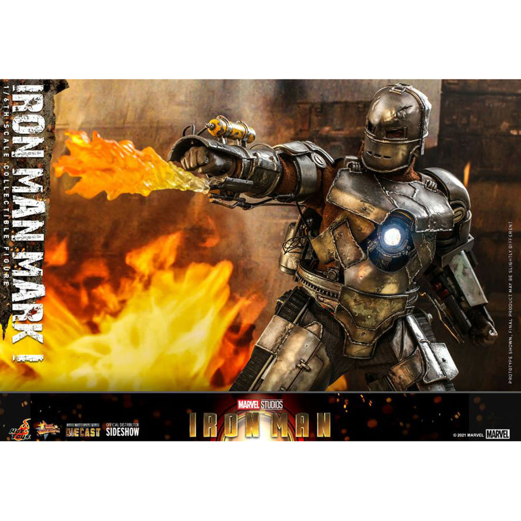 Hot Toys Marvel Iron Man Mark I Diecast Sixth Scale Figure