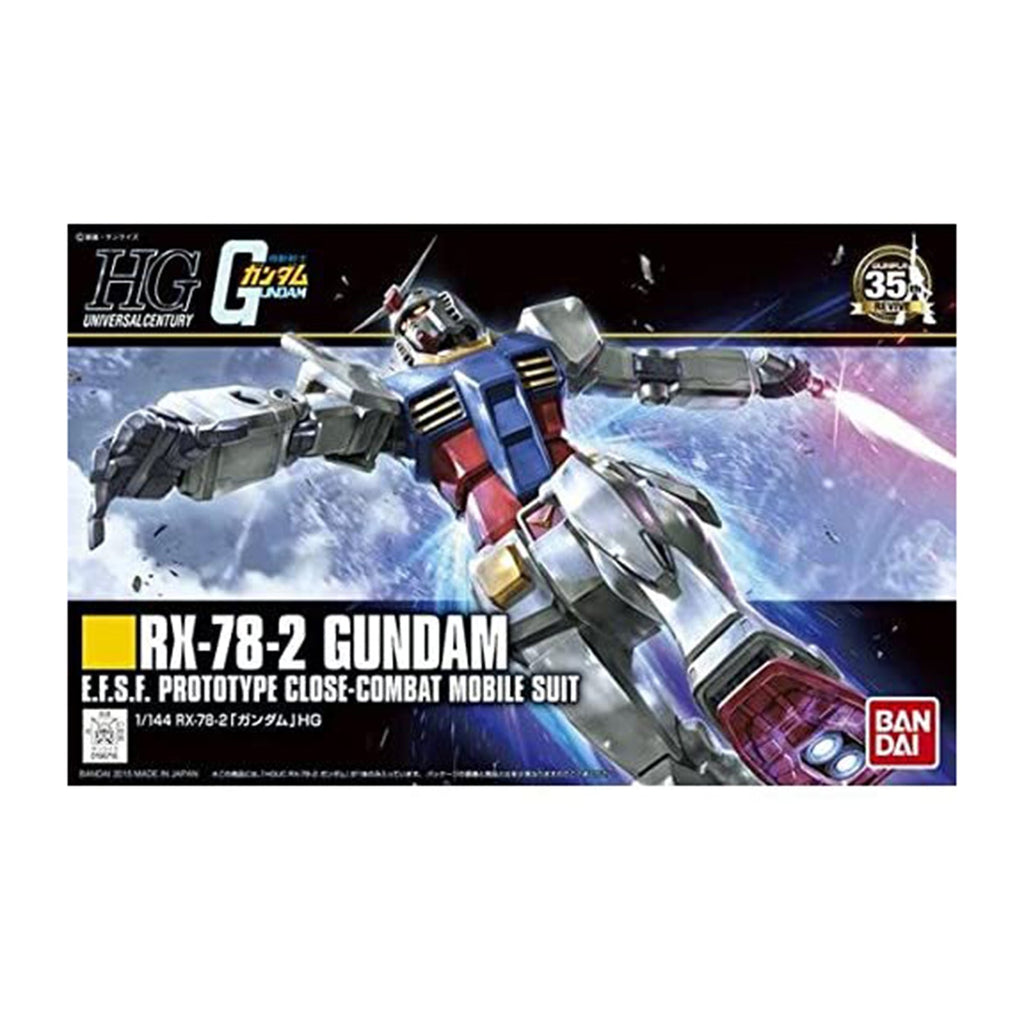 Bandai Gundam HG RX-78-2 Gundam Close Combat Model Kit - Radar Toys