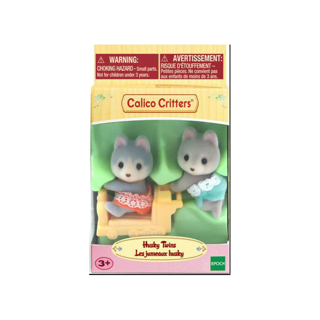 Calico Critters Husky Twins Figure Set CC1979 - Radar Toys