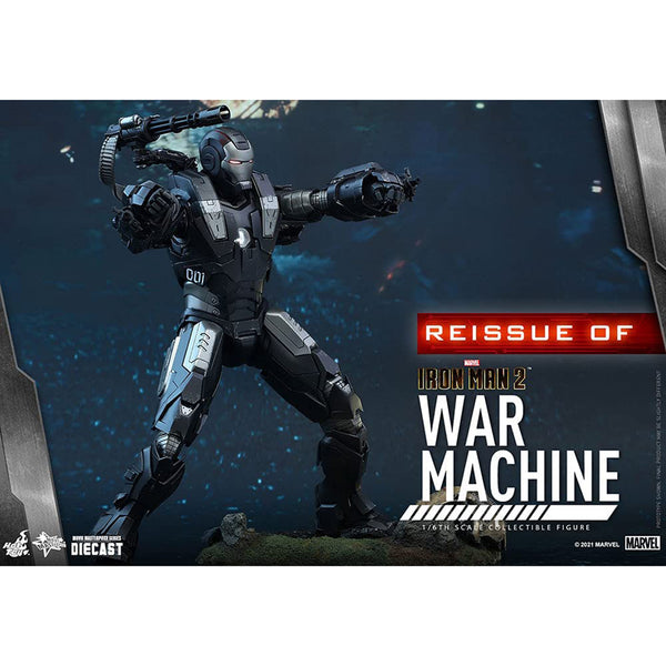 Hot Toys Marvel Iron Man 2 War Machine Diecast Figure | Radar Toys
