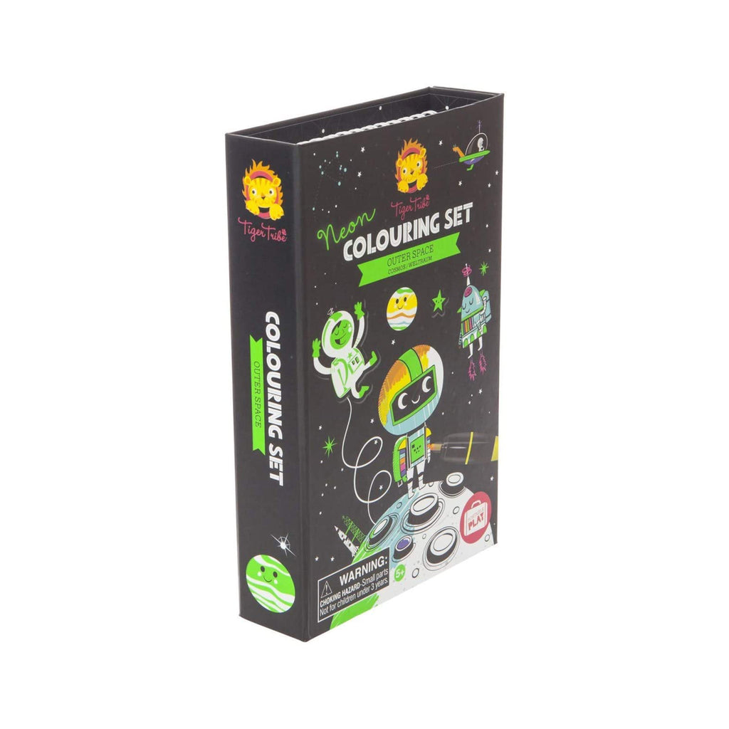 Schylling Neon Outer Space Coloring Set