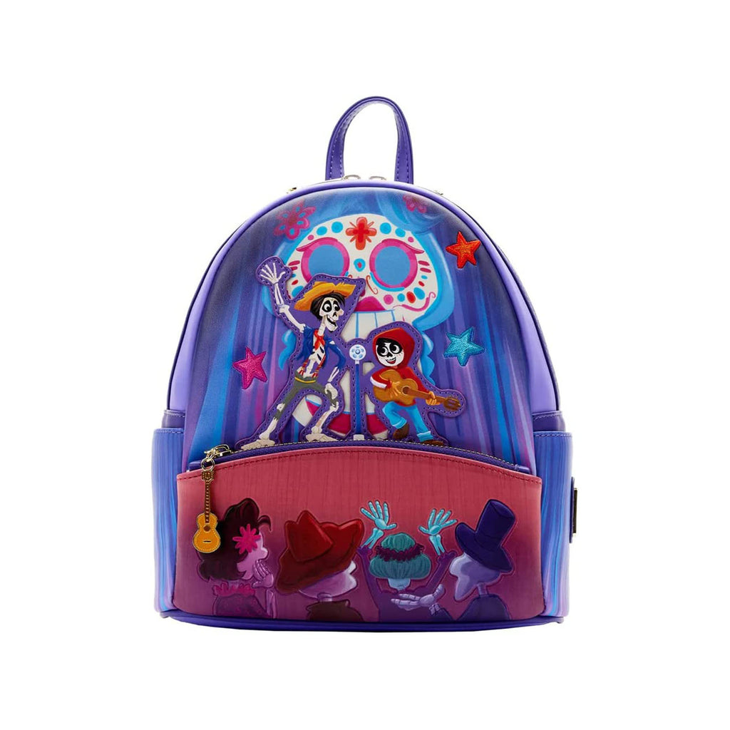 Loungefly Pixar Moments Miguel And Hector Performance Mini Backpack