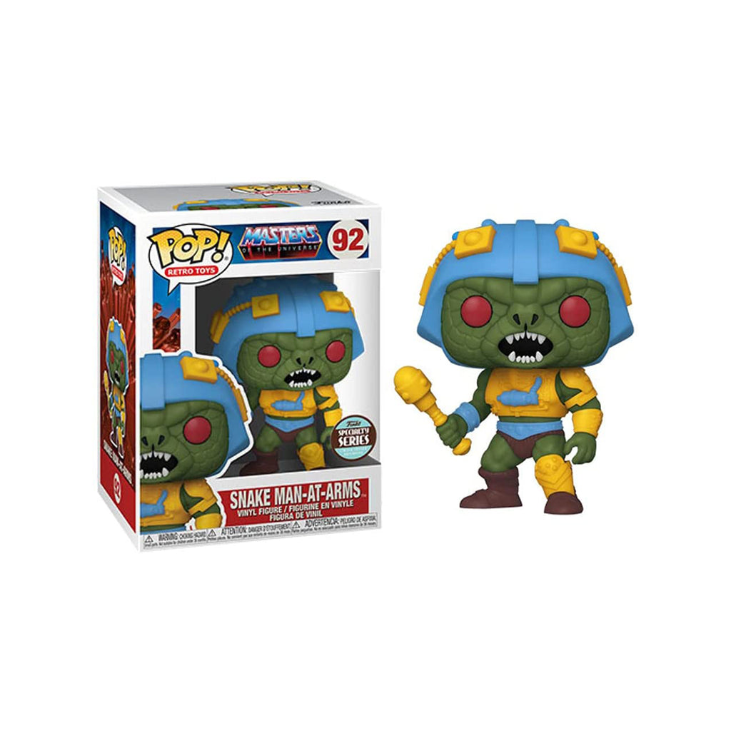 Funko Specialty Series Masters Of The Universe POP Snake Man-At-Arms Vinyl Figure
