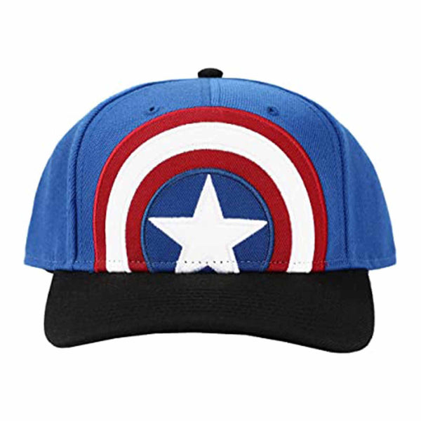 Marvel Captain America Cosplay Backpack For Kids - 16" Youth Backpack With Chest Panel - Padded Straps