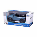 Maisto Special Edition Ford Bronco Badlands Blue 1:24 Diecast Car - Radar Toys