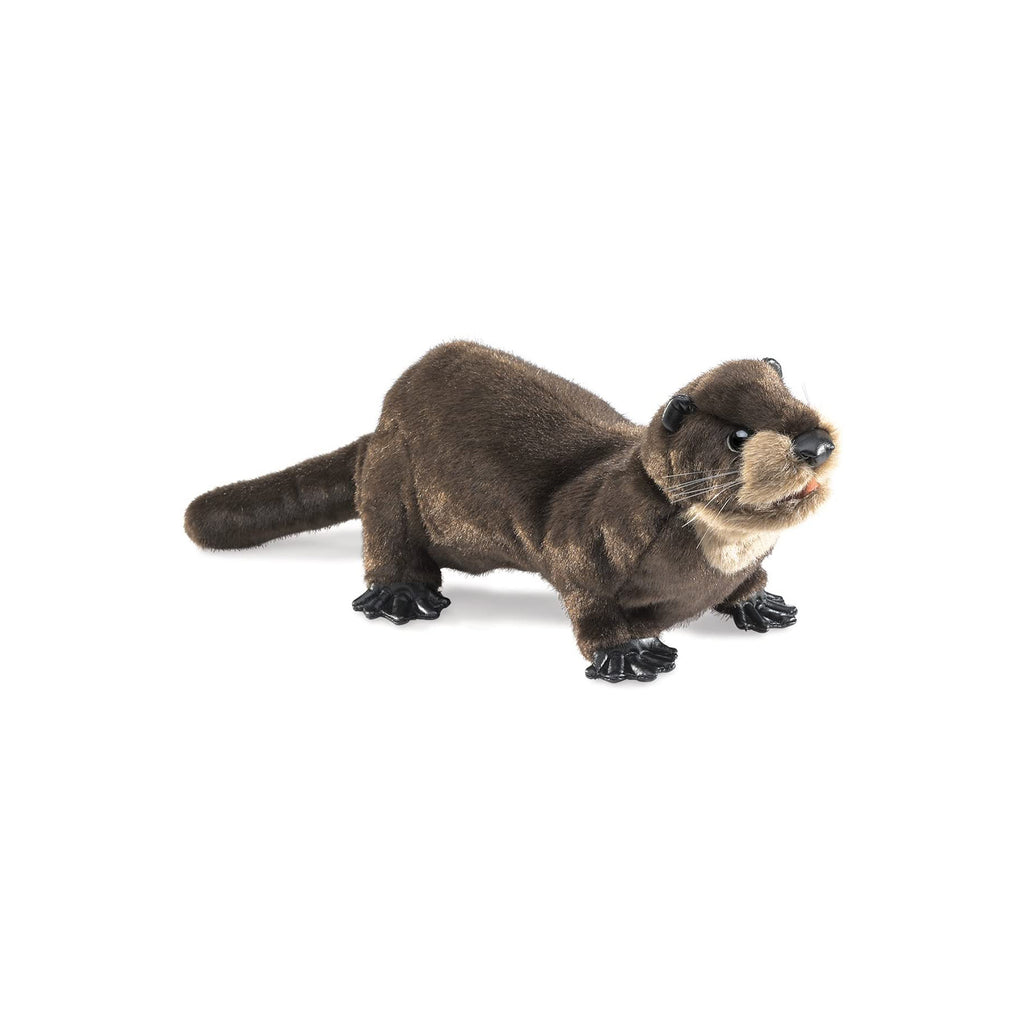 Folkmanis River Otter Puppet Plush Figure - Radar Toys