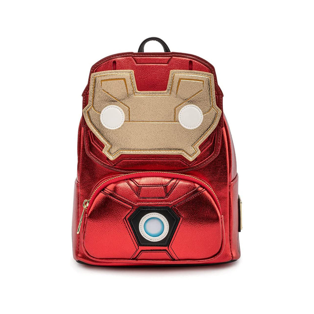 Loungefly Marvel Iron Man Light Up Mini Backpack