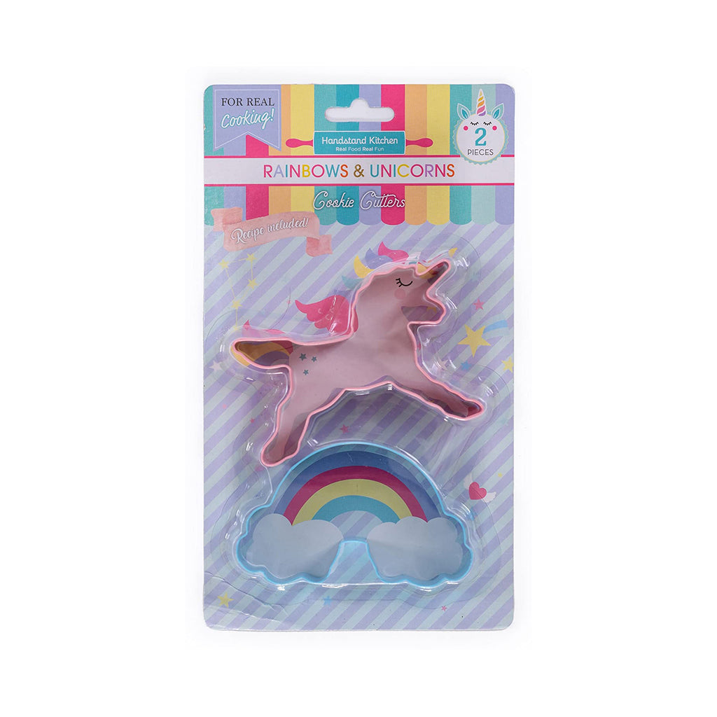 Homestand Kitchen Rainbows And Unicorns Cookie Cutters Set of 2