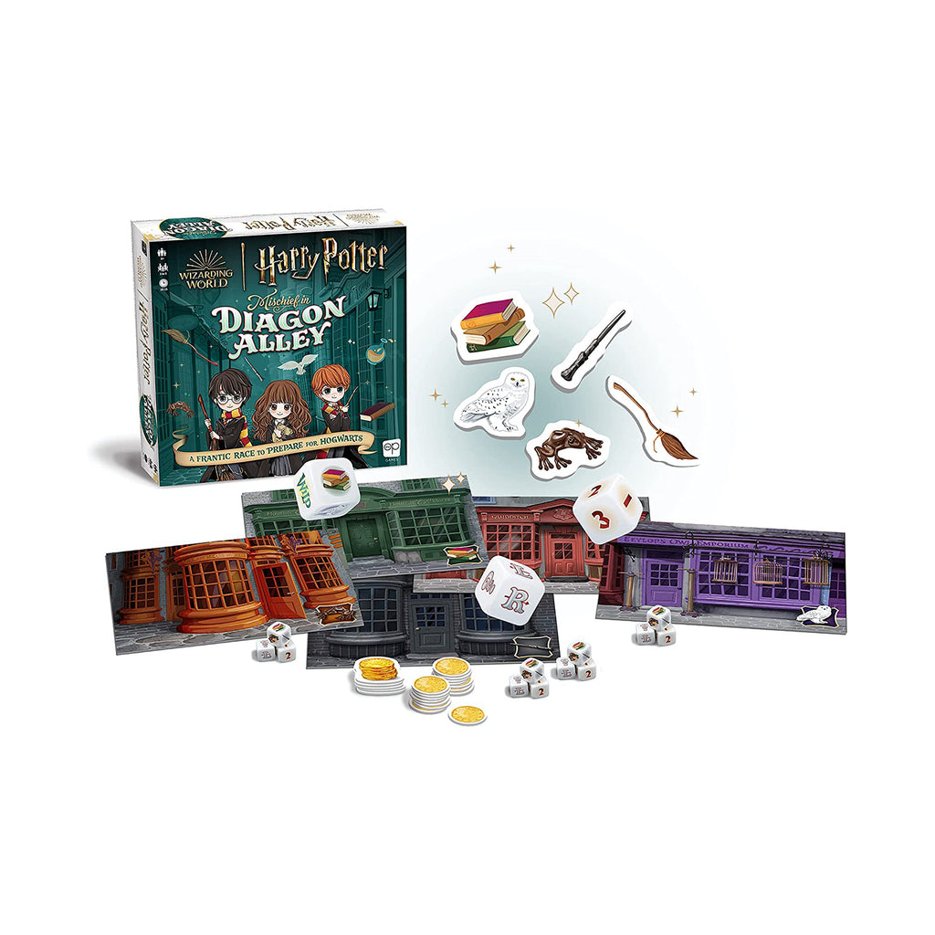 USAopoly Harry Potter Mischief In Diagon Alley The Board Game - Radar Toys