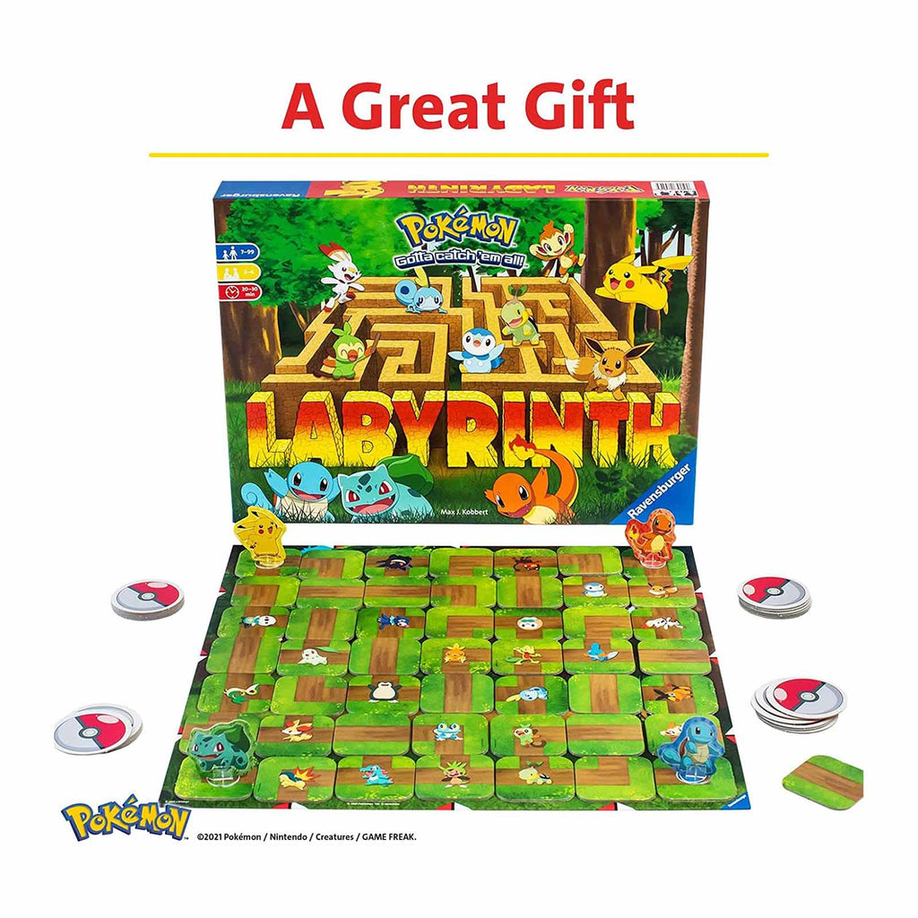 Ravensburger Pokemon Labyrinth Board Game - Radar Toys