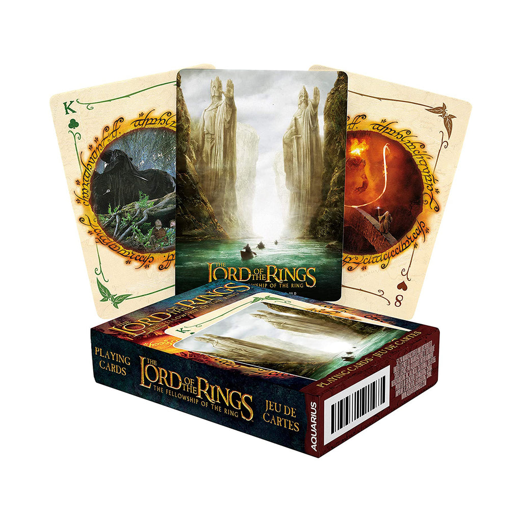 Lord Of The Rings Fellowship Of The Ring Playing Cards