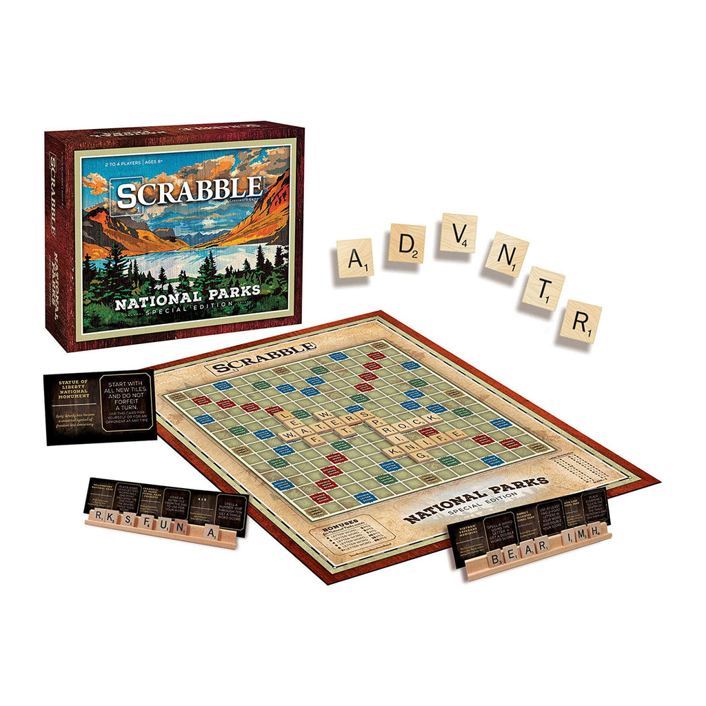 USAopoly National Parks Scrabble The Game