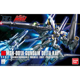 Bandai Gundam HG MSN-001X Gundam Delta Kai Model Set - Radar Toys