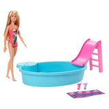 Barbie Pool And Slide Pool Play Set - Radar Toys