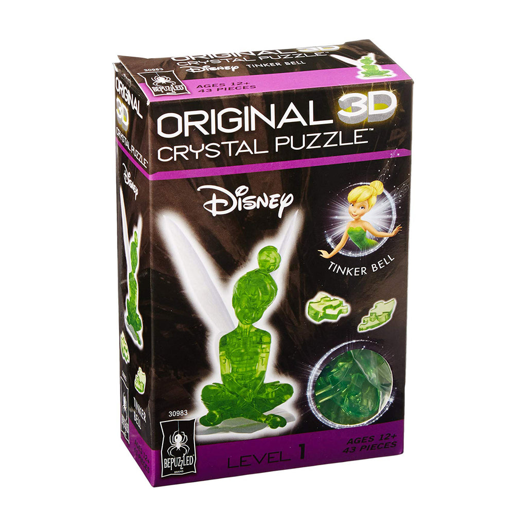 Bepuzzled Disney Tinker Bell Level 1 3D Crystal Puzzle - Radar Toys