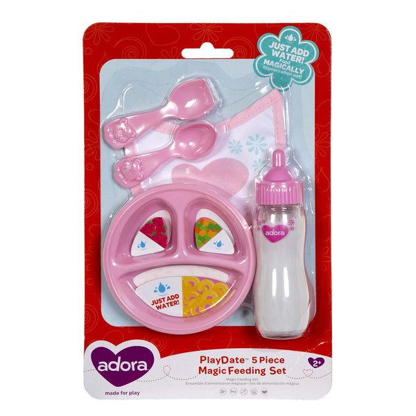 Adora PlayDate Magic Feeding 5 Piece Set | Radar Toys Adora PlayDate Magic Feeding 5 Piece Set | Radar Toys