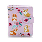 Shagwear Pink Corgi Pattern Small Wallet - Radar Toys