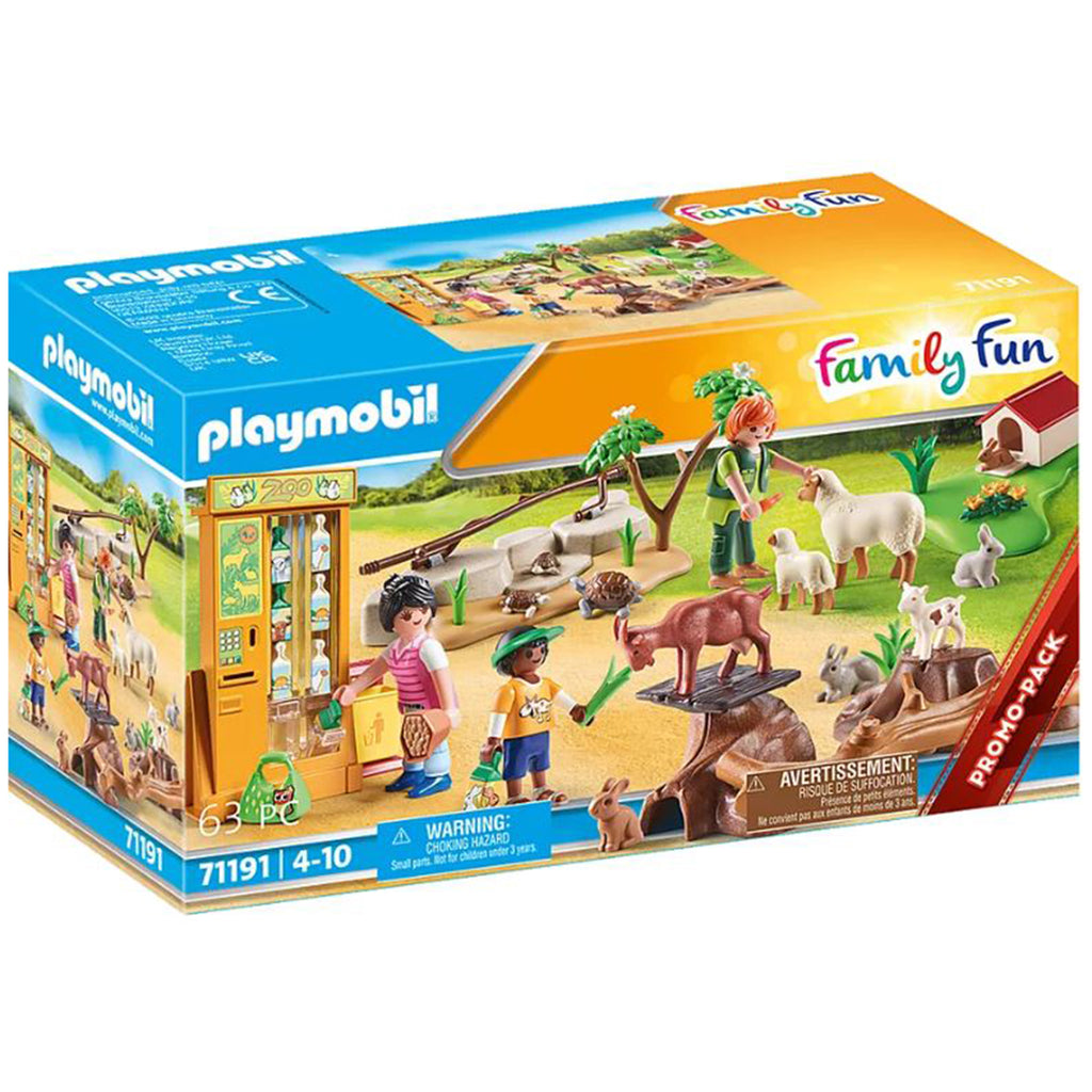 Playmobil Family Fun Petting Zoo Gift Set 71191