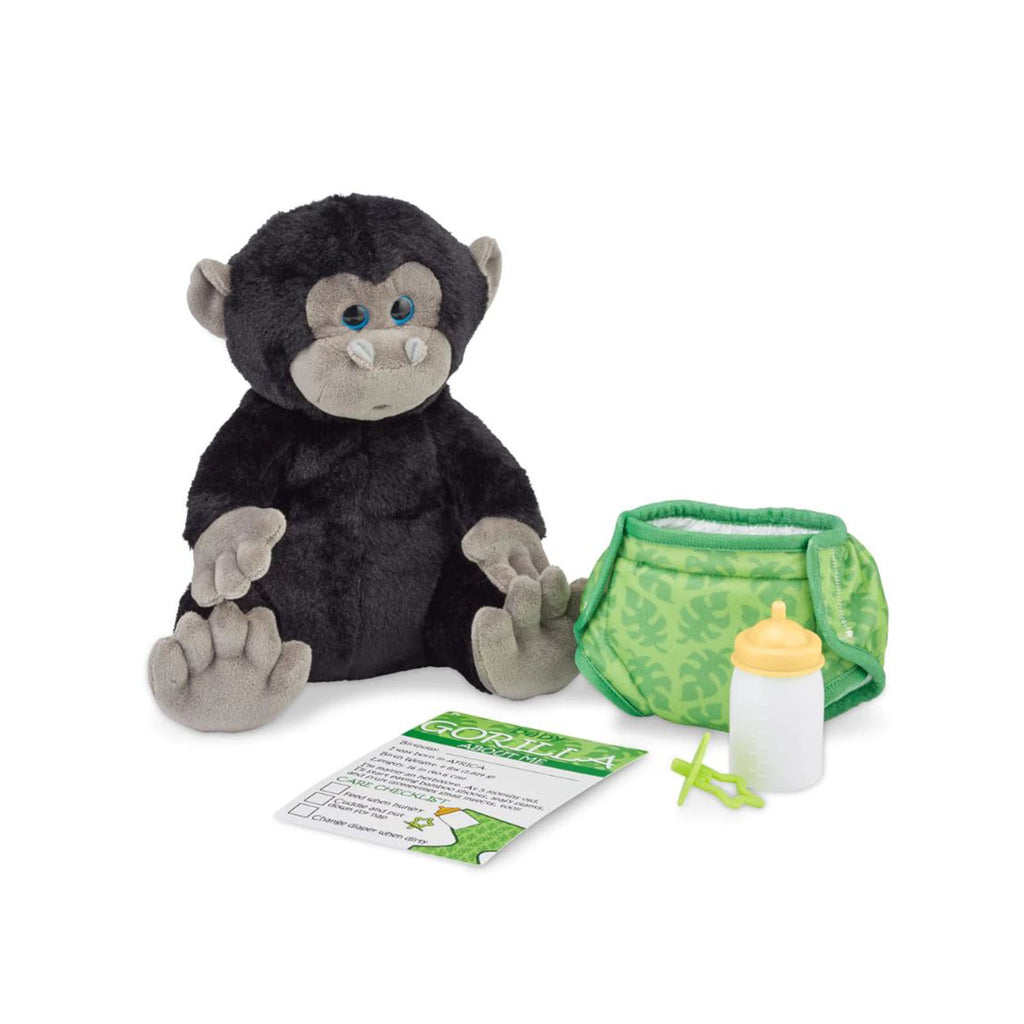 Melissa And Doug Baby Gorilla Plush Figure - Radar Toys