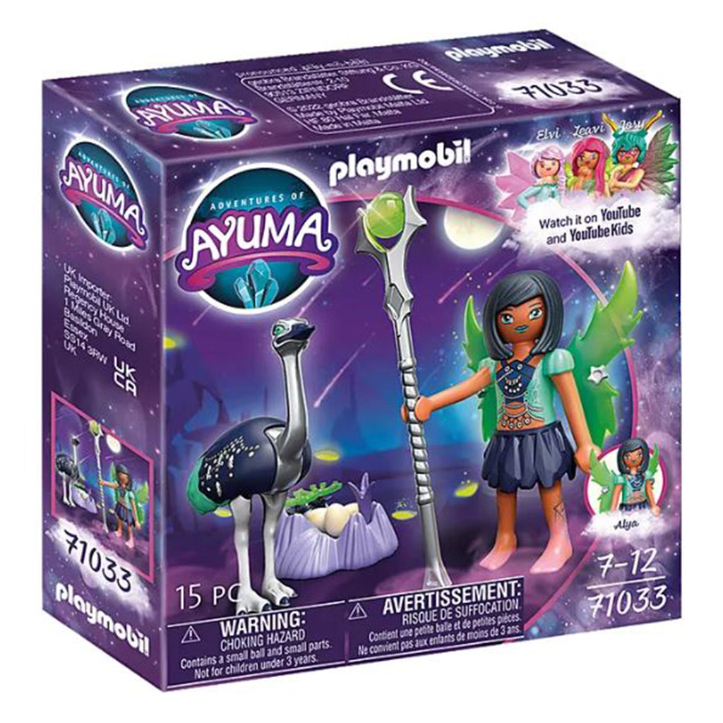 Playmobil Ayuma Moon Fairy With Soul Animal Building Set 71033