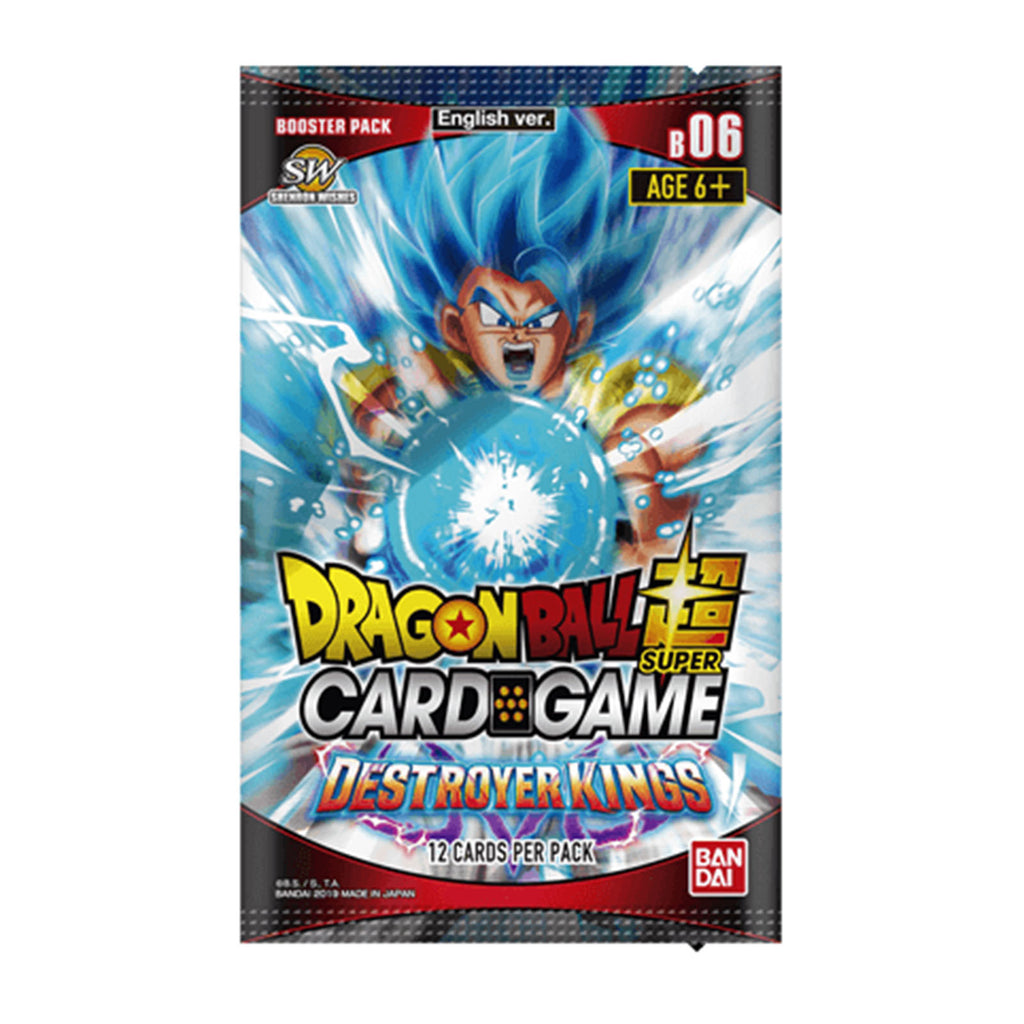 Dragon Ball Super Destroyer Kings Booster Pack Trading Card Game - Radar Toys