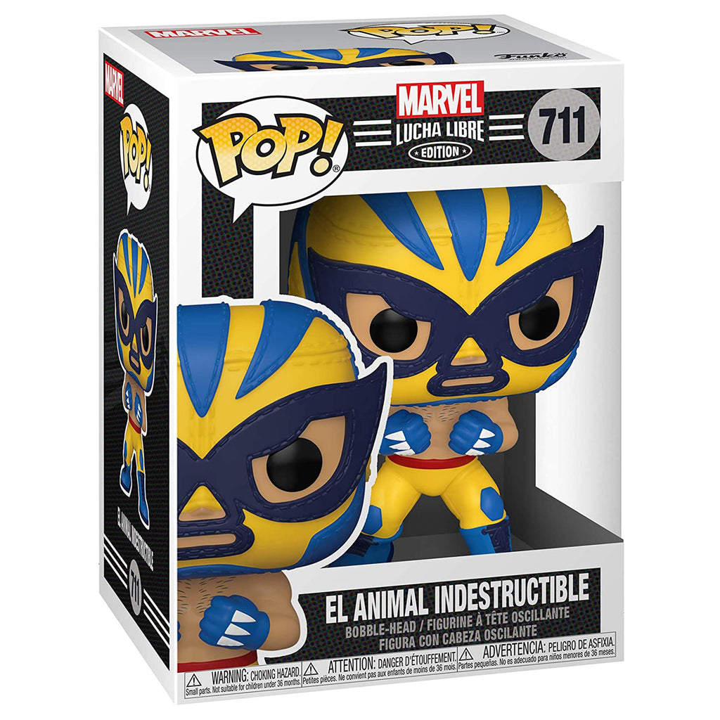 Funko Marvel Lucha Libre POP El Animal Indestructible Wolverine Figure