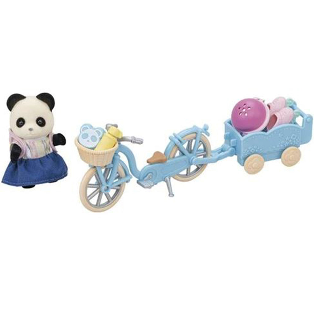 Calico Critters Cycle And Skate Pookie Panda Girl Accessory Set CC1981