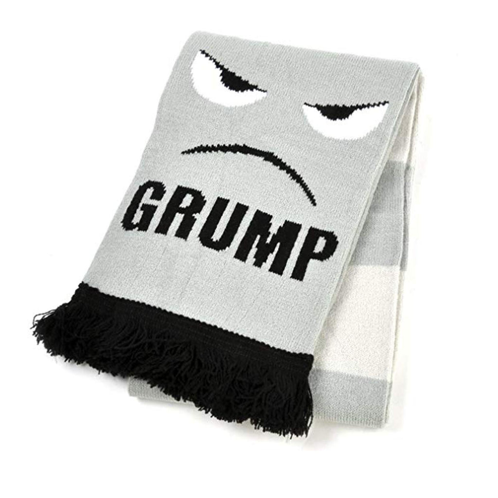 Grump Soft-Knit Acrylic Scarf