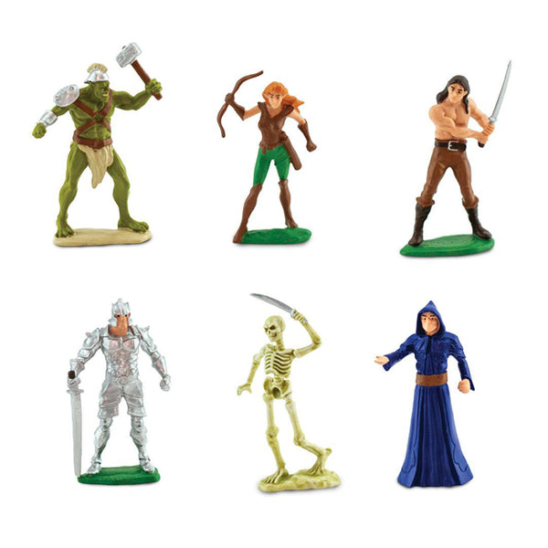 monsters can be heroes too Heroes And Monsters Fantasy Figures Toob Safari Ltd