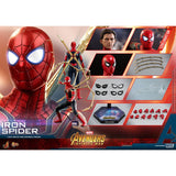 Hot Toys Avengers Infinity War Movie Masterpiece Iron Spider 12 Inch Figure - Radar Toys