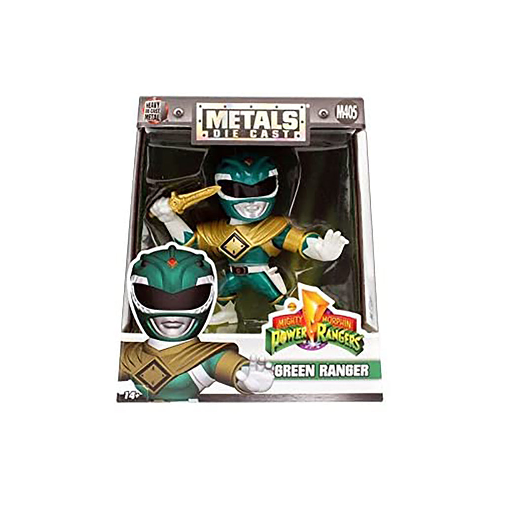 Jada Toys Metalfigs Power Rangers Green Ranger 4 Inch Diecast Figure - Radar Toys
