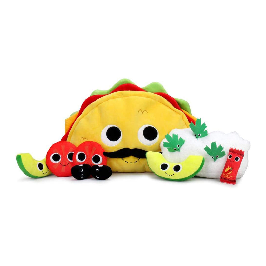 Kidrobot Yummy World Victorio Veggie Taco XL 19 Inch Plush Set - Radar Toys