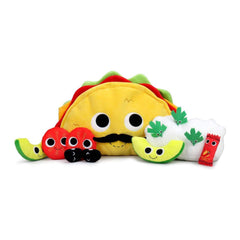 Kidrobot Yummy World Victorio Veggie Taco XL 19 Inch Plush Set - Radar Toys