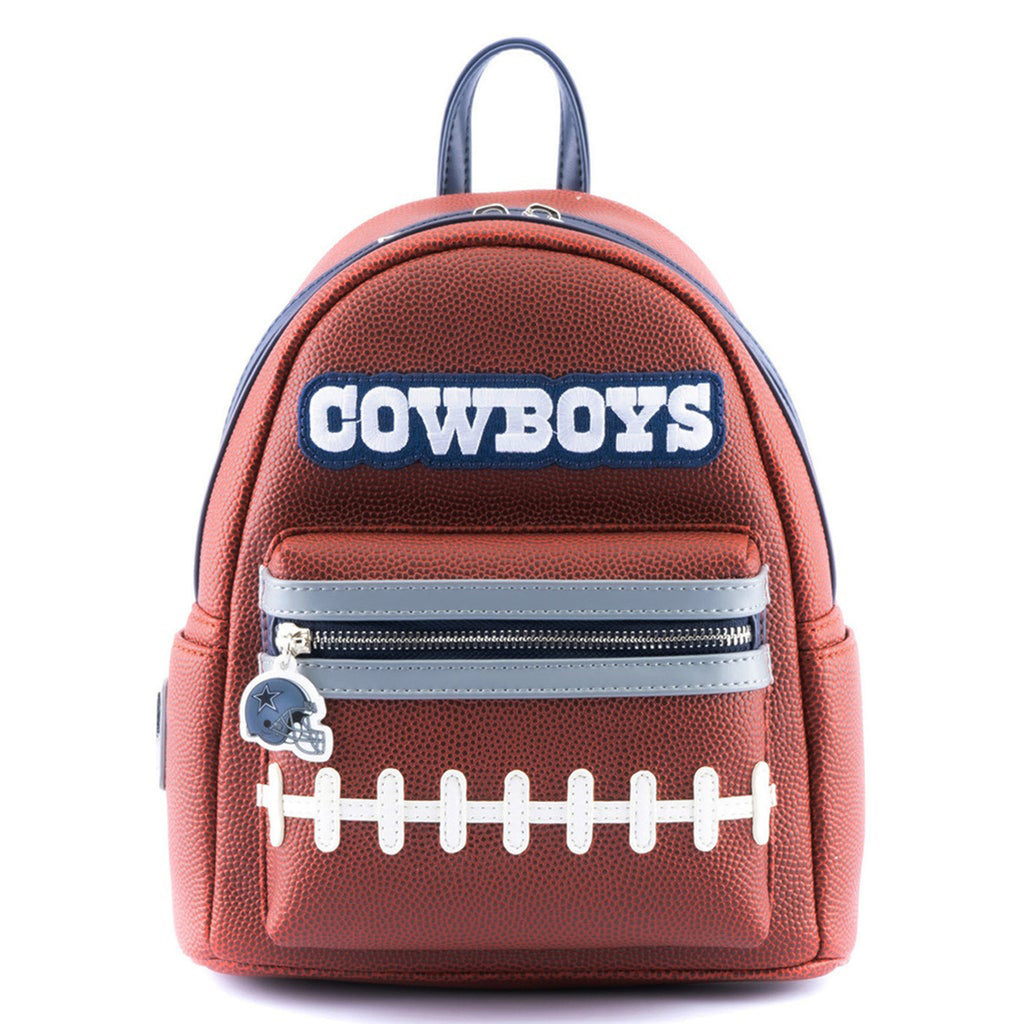 Loungefly NFL Dallas Cowboys Pigskin Logo Mini Backpack - Radar Toys