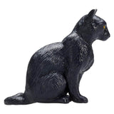 MOJO Black Cat Sitting Animal Figure 387372 - Radar Toys