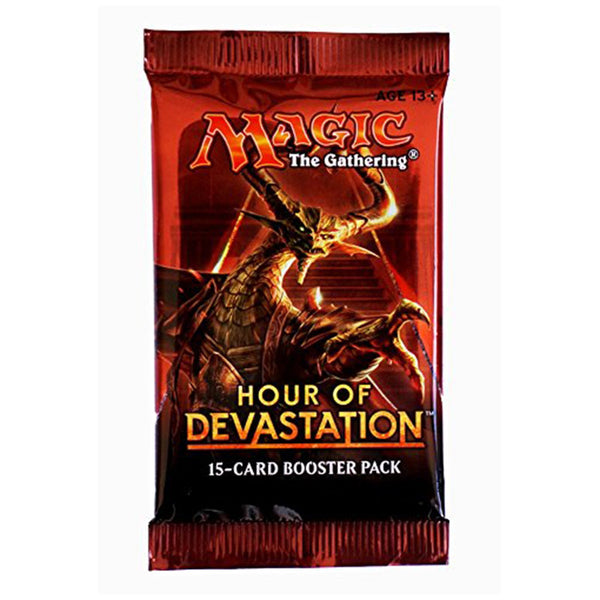 magic the gathering hour of devastation booster box MtG Hour of Devastation Booster Pack [KOREAN, 15 Cards]