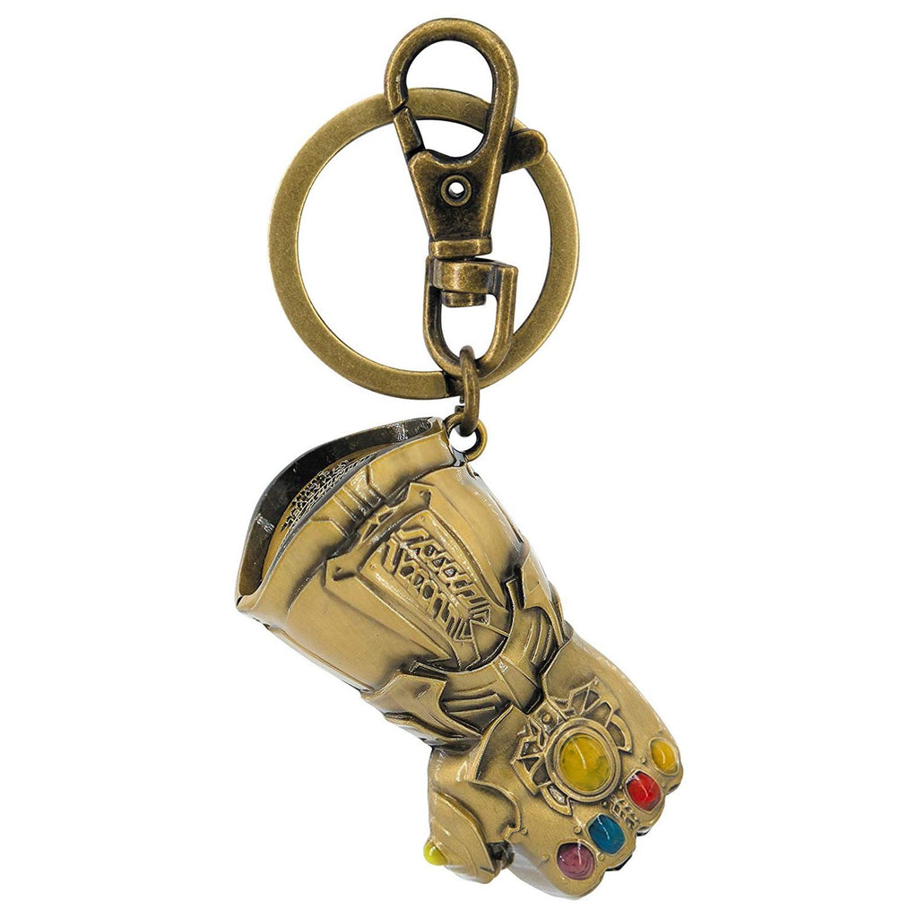 Marvel Avengers Colored Infinity Gauntlet Metal Keychain - Radar Toys