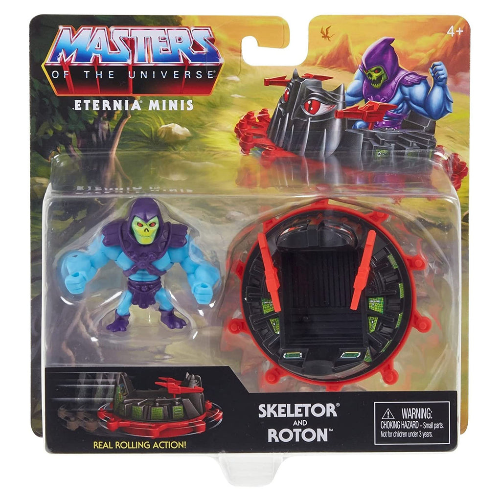 Masters Of The Universe Eternia Skeletor Roton Set