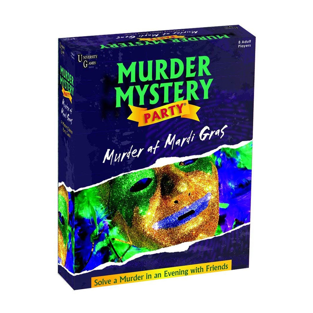 Murder Mystery Murder At Mardi Gras The Party Game