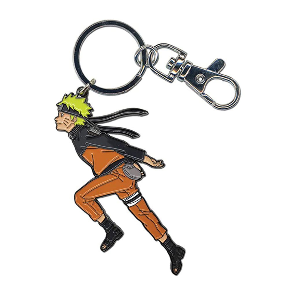 Naruto Shippuden Naruto Running Colored Metal Keychain