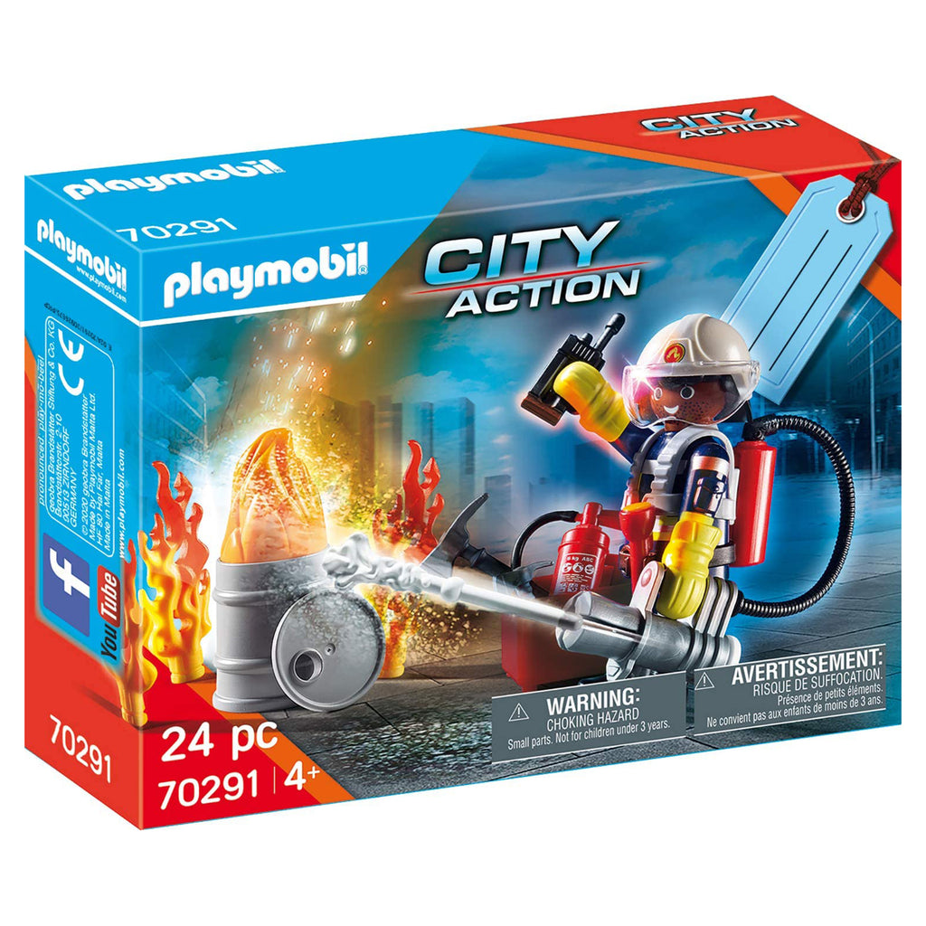 Playmobil City Action Fire Rescue Building Set 70291