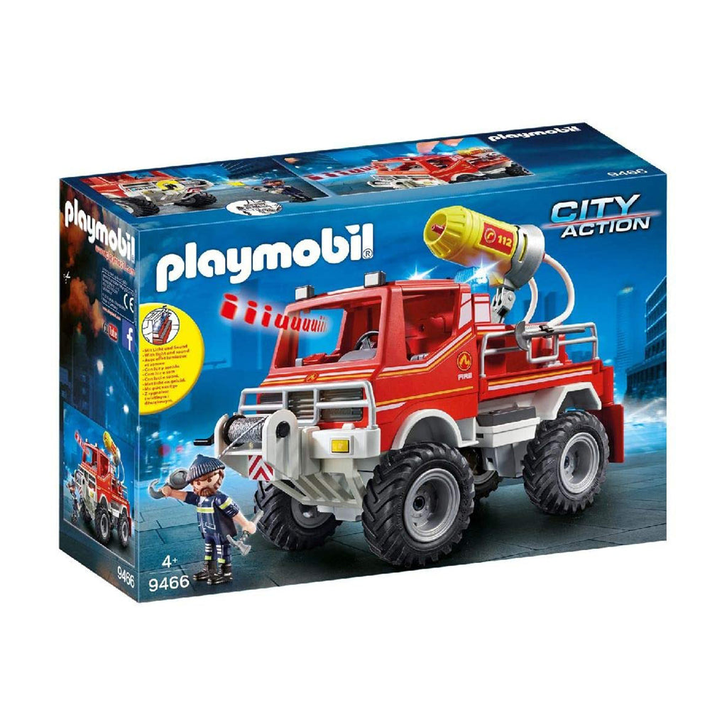 Playmobil City Action Fire Truck Building Set 9466