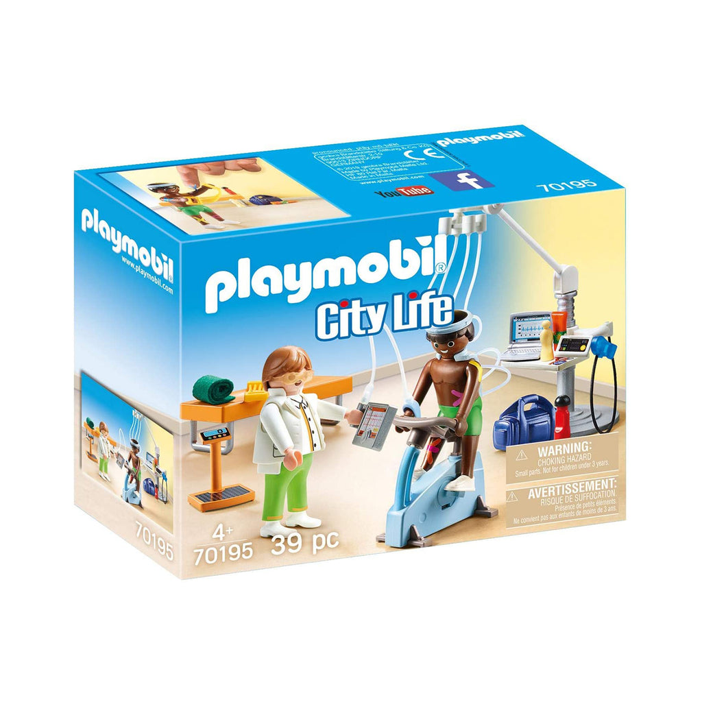 Playmobil City Life Physical Therapist Building Set 70195
