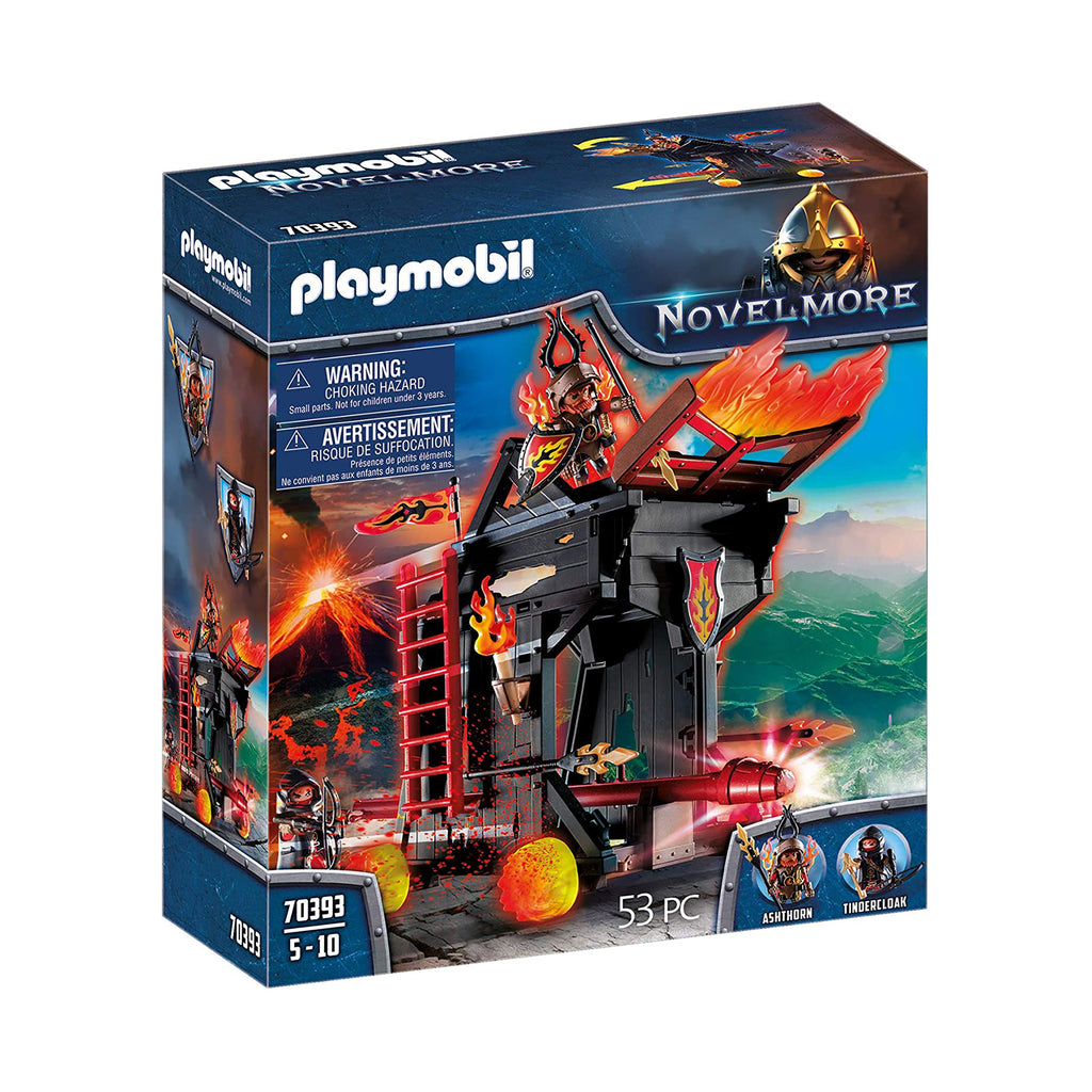 Playmobil Novelmore Burnham Raiders Fire Ram Building Set 70393 - Radar Toys