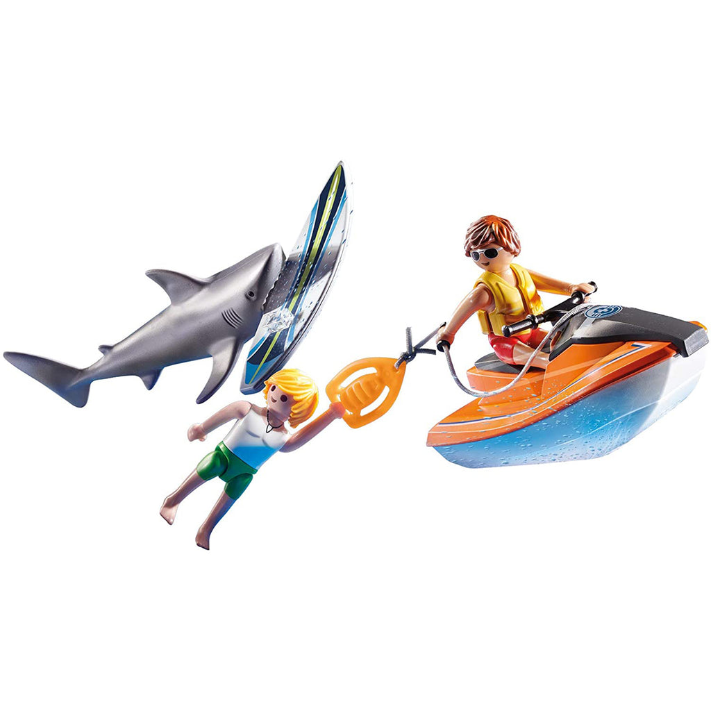 Playmobil Rescue Action Shark Attack Rescue Building Set 70489